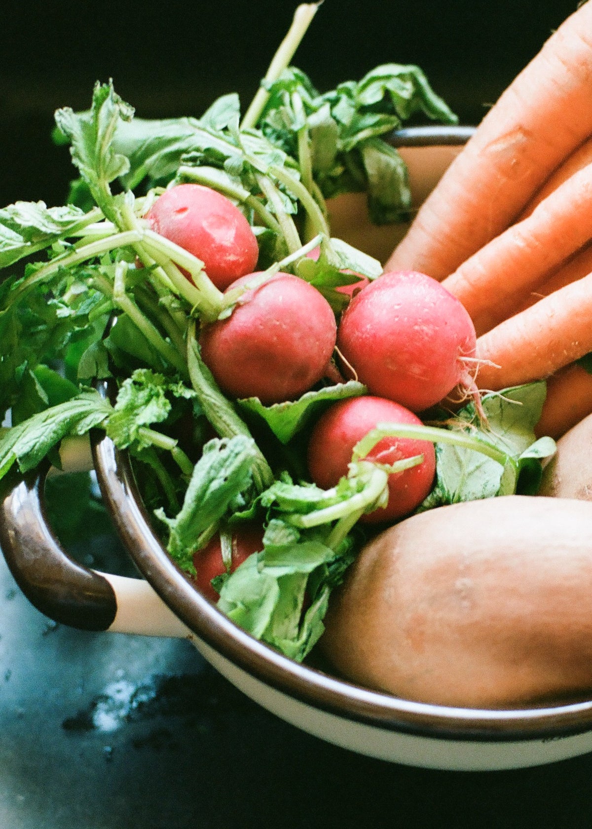 Enamel Colander - Ballerina Farm