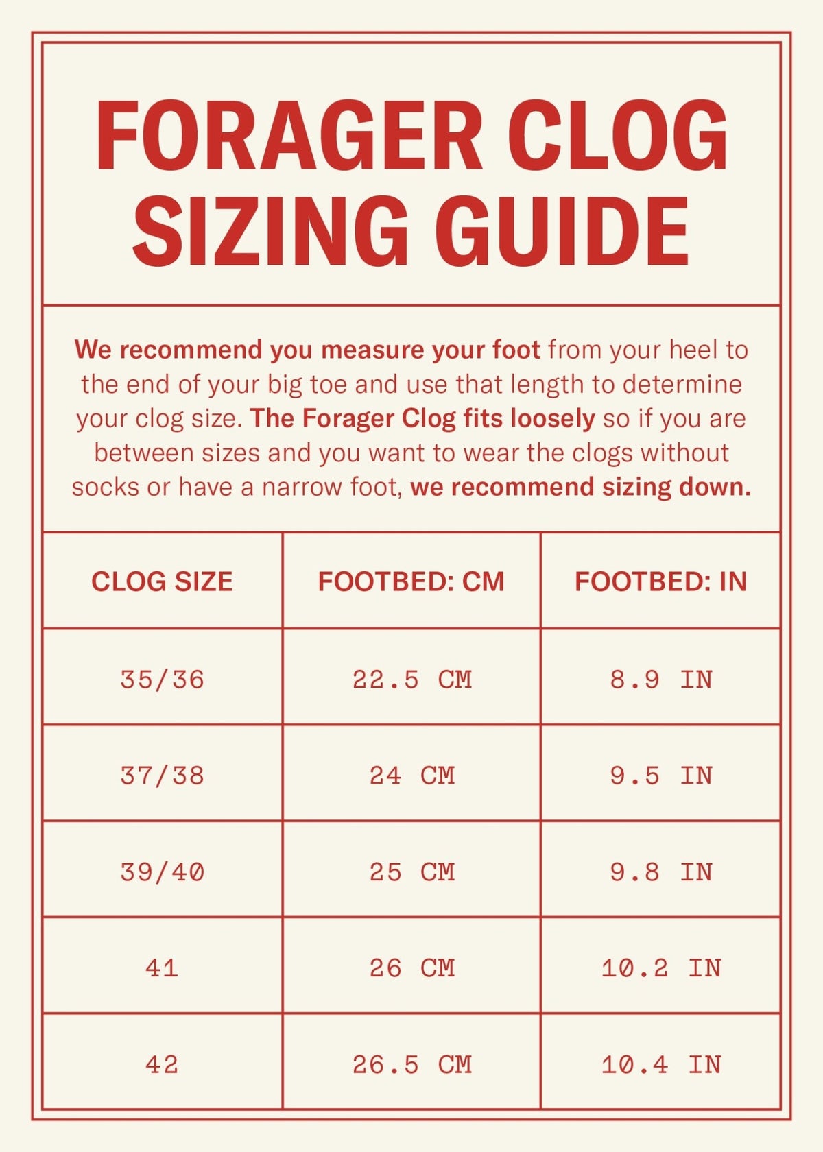 Forager Clog - Ballerina Farm