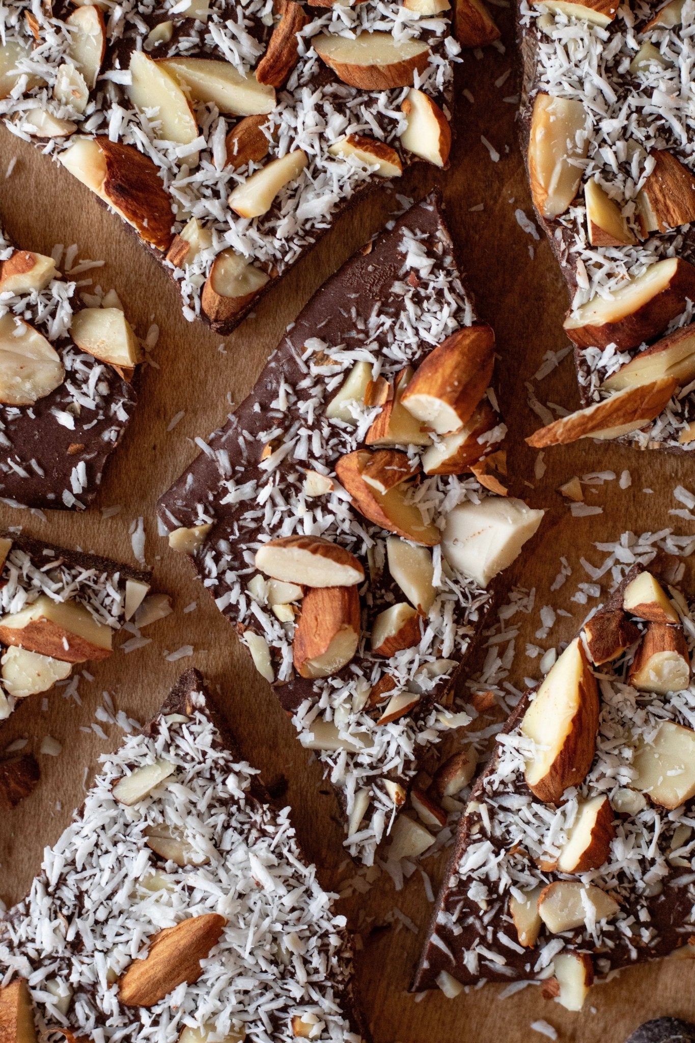 Chocolate Coconut Almond Protein Bark - Ballerina Farm