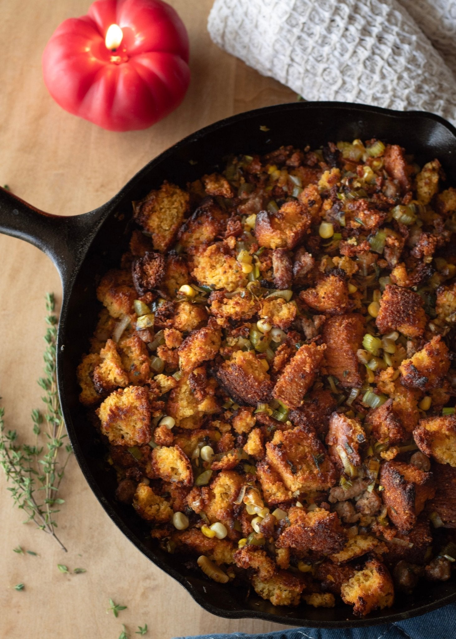 Cornbread Stuffing - Ballerina Farm