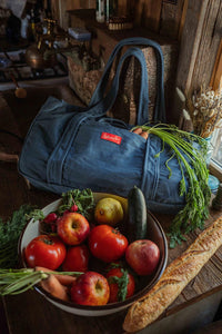 Market Tote Denim - Ballerina Farm