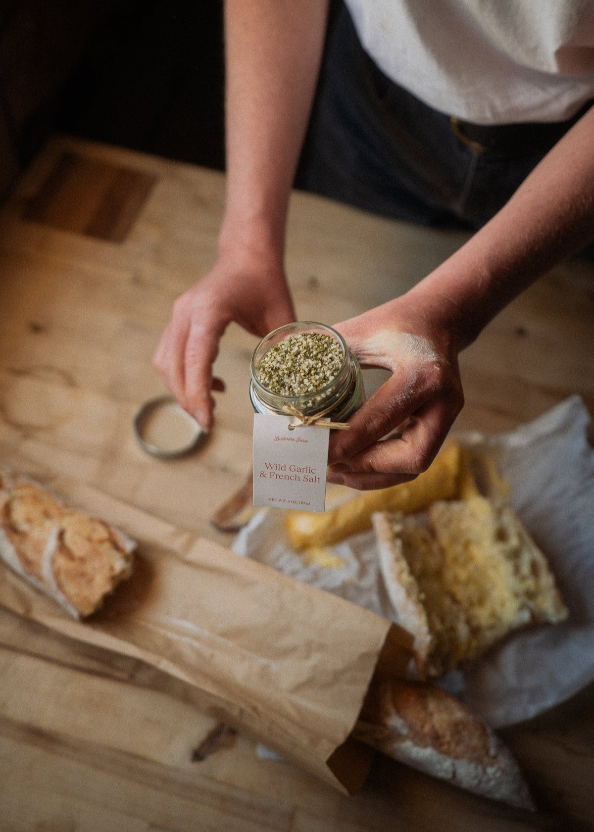 Wild Garlic & French Salt - Ballerina Farm