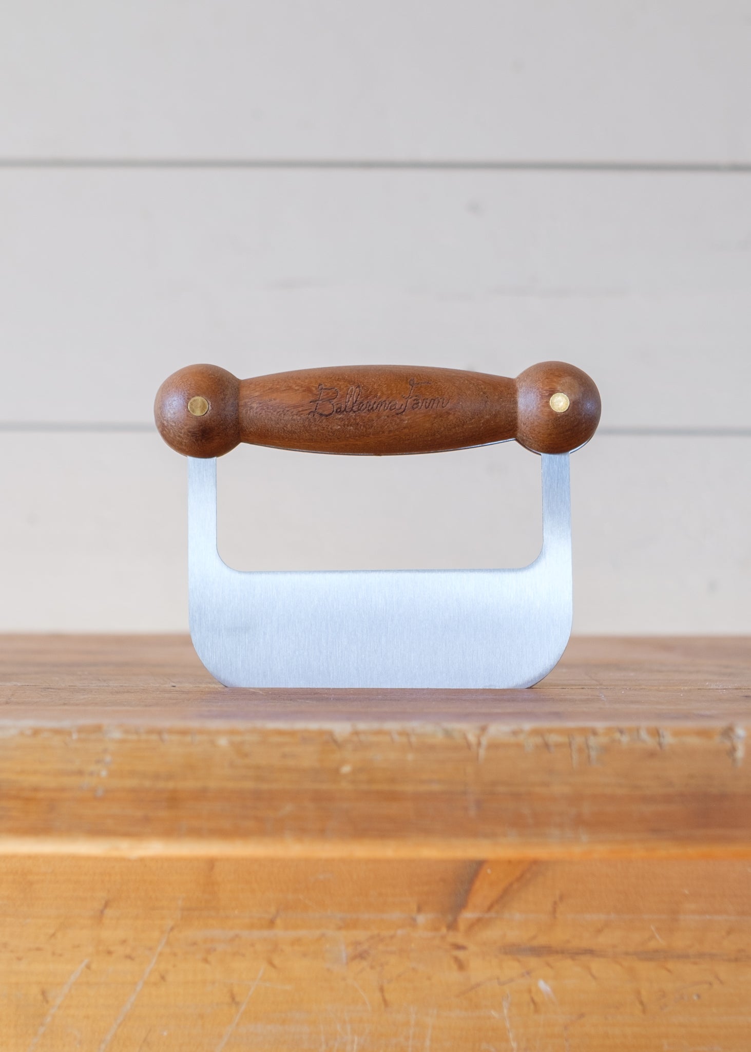 Hand - Turned Bench Scraper - Ballerina Farm