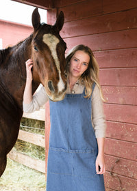 Adult Jour Apron - Ballerina Farm