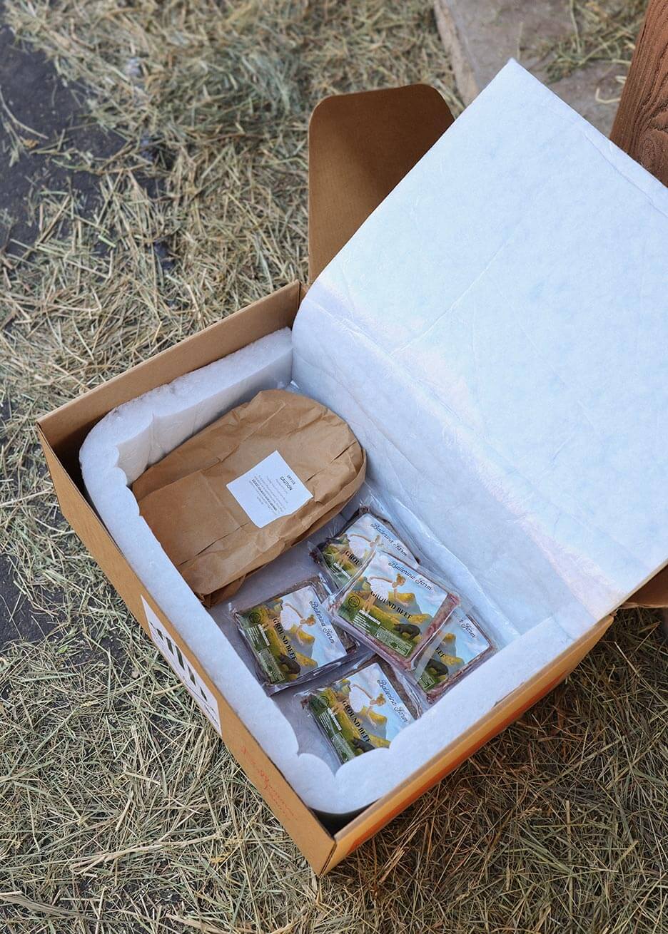 Ground Beef Box - Ballerina Farm