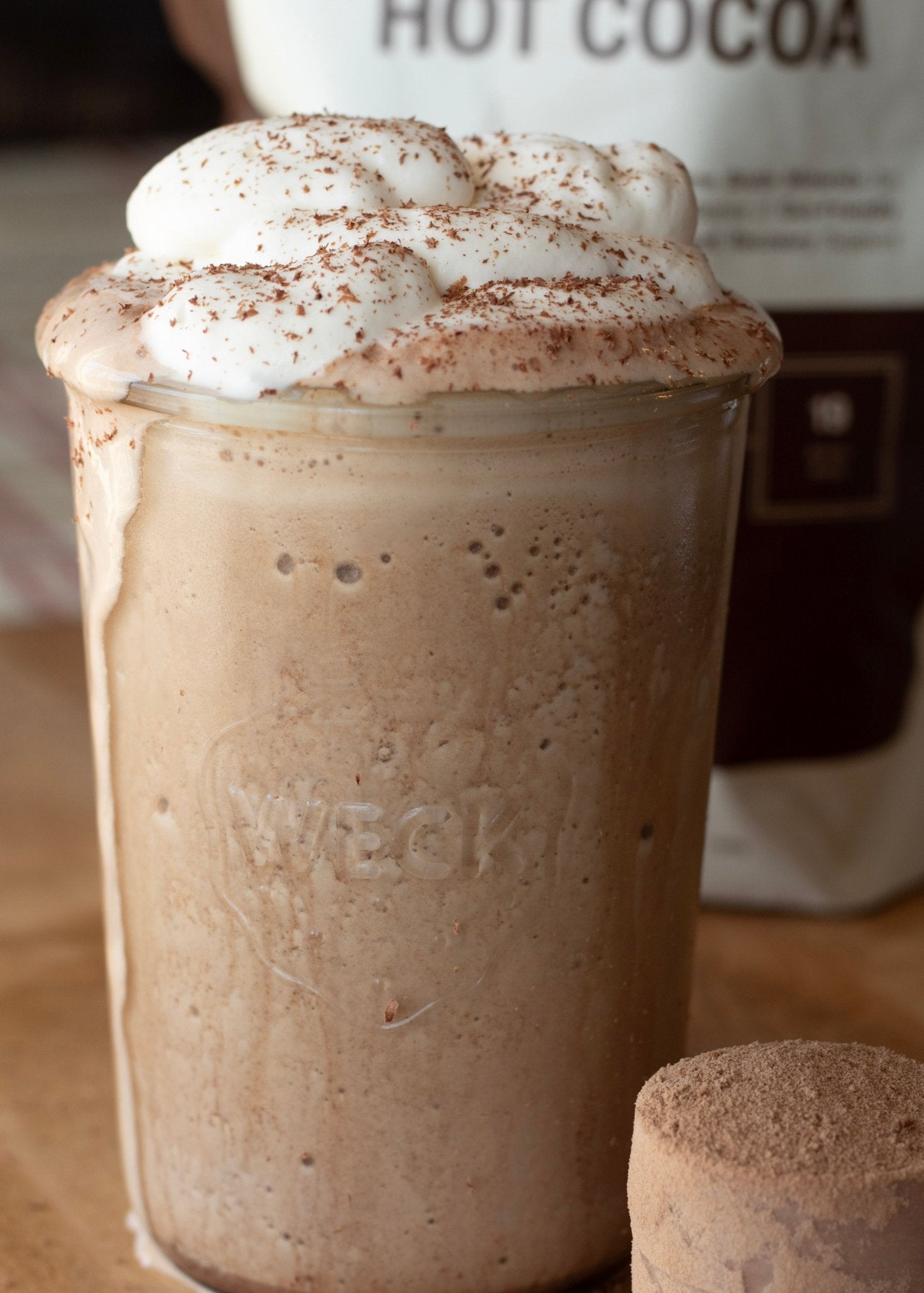 Iced Bone Broth Hot Chocolate - Ballerina Farm