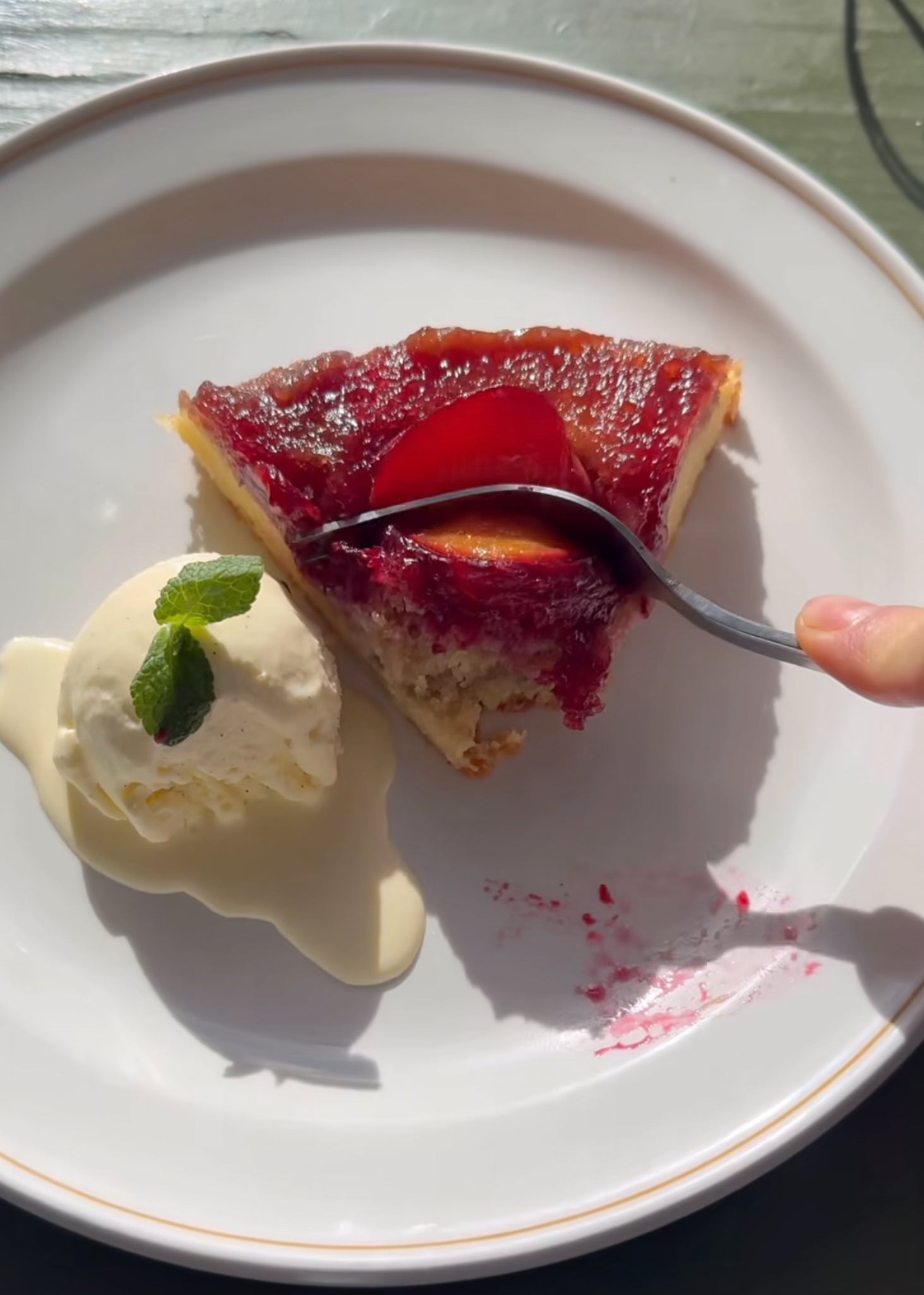 Tuscan Plum Tart - Ballerina Farm