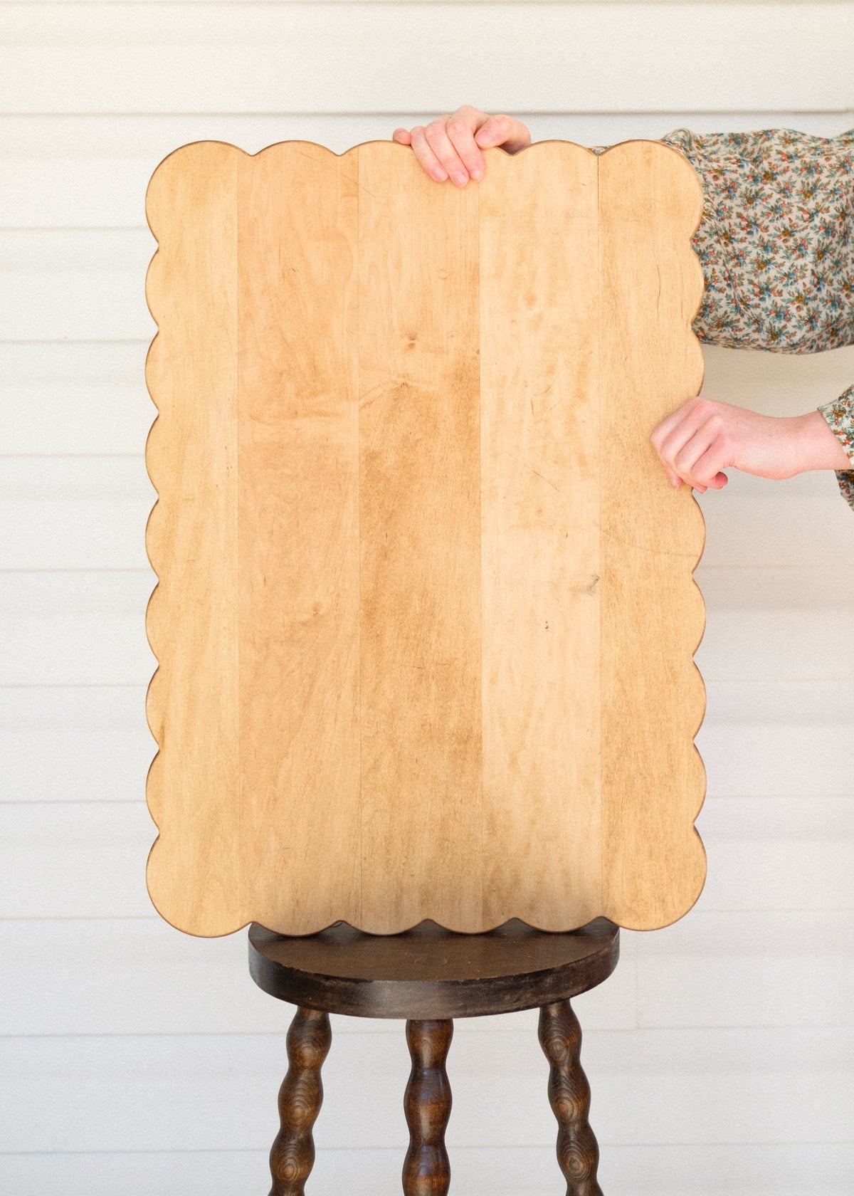 Scalloped Cutting Board - Ballerina Farm