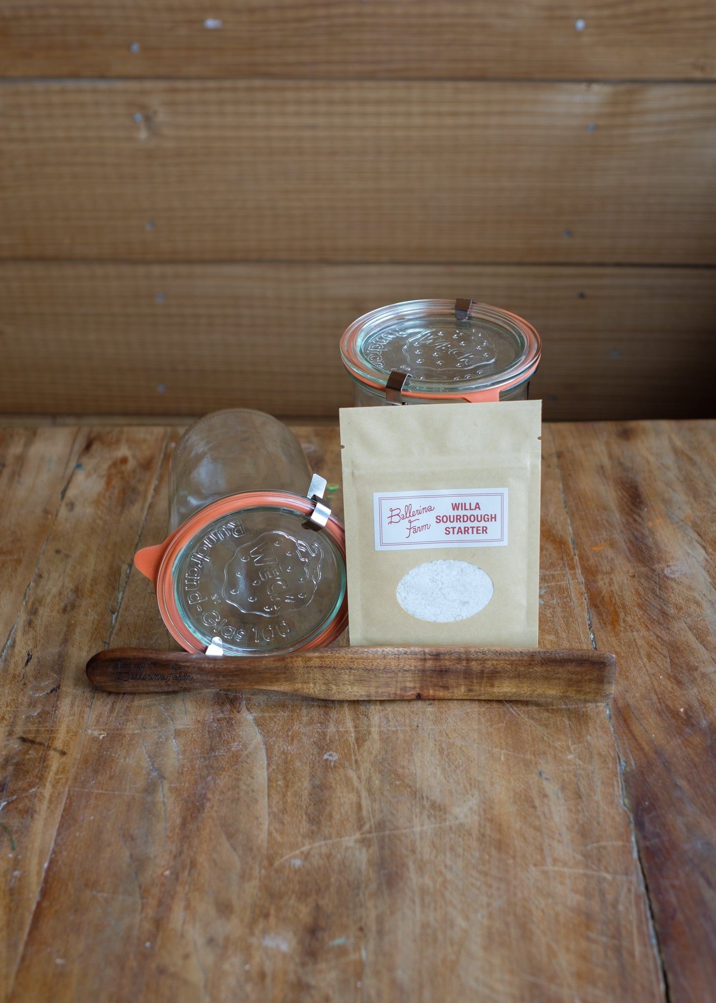 Willa Sourdough Starter Rehydration Instructions - Ballerina Farm