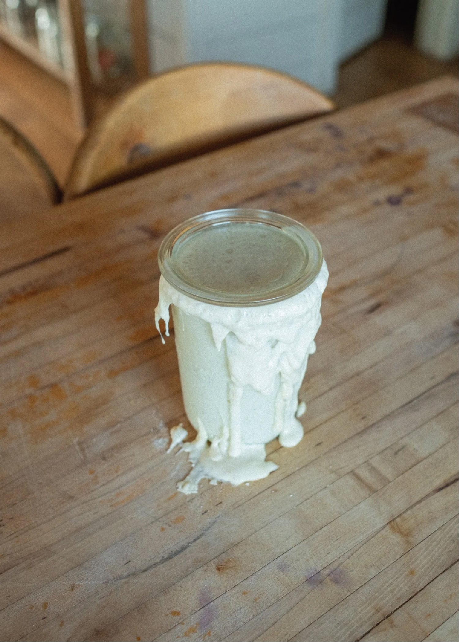 Willa Sourdough Starter Daily Feeding Instructions - Ballerina Farm