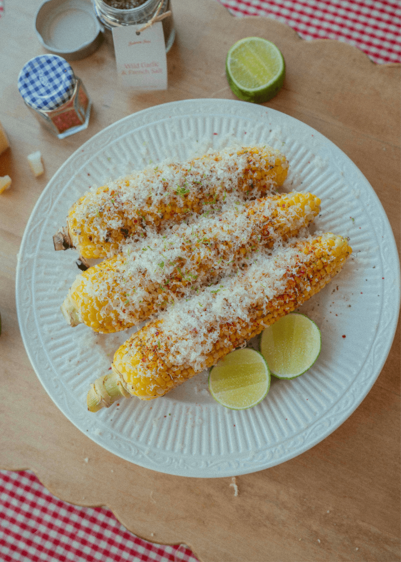 Wild Garlic Miso Corn on the Cob