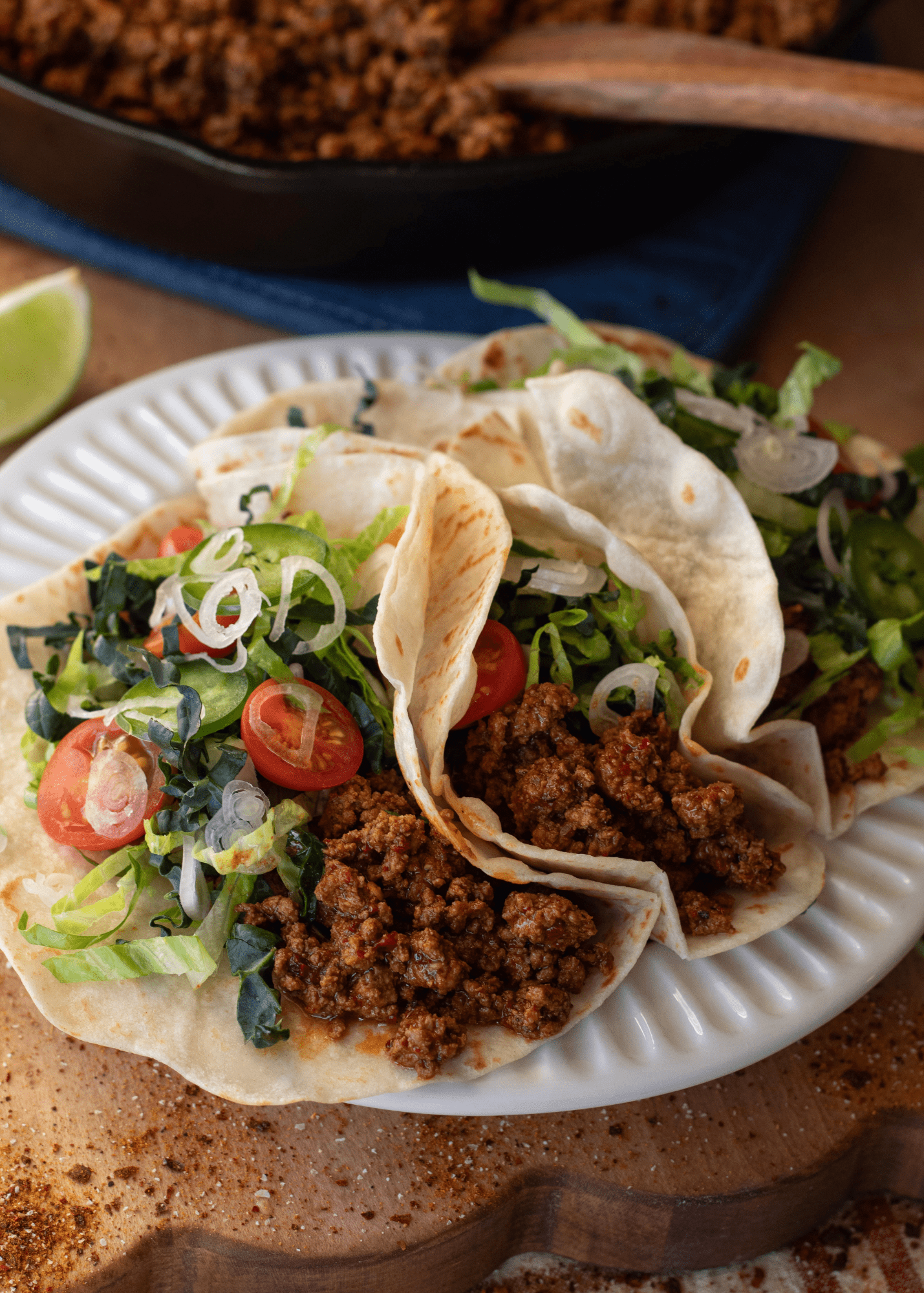 Ground Beef Tacos - Ballerina Farm